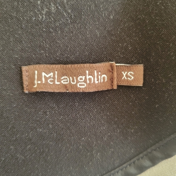 J. Mclaughlin Black & Blue Graphic Shift Dress Size XS - Picture 5 of 5